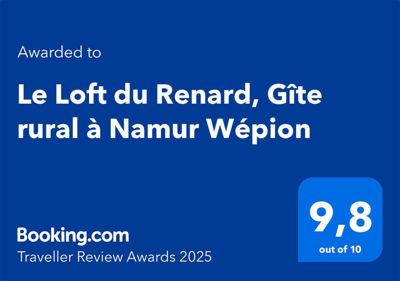 Le Loft Du Renard, Gite Rural A Namur Wepion Buitenkant foto